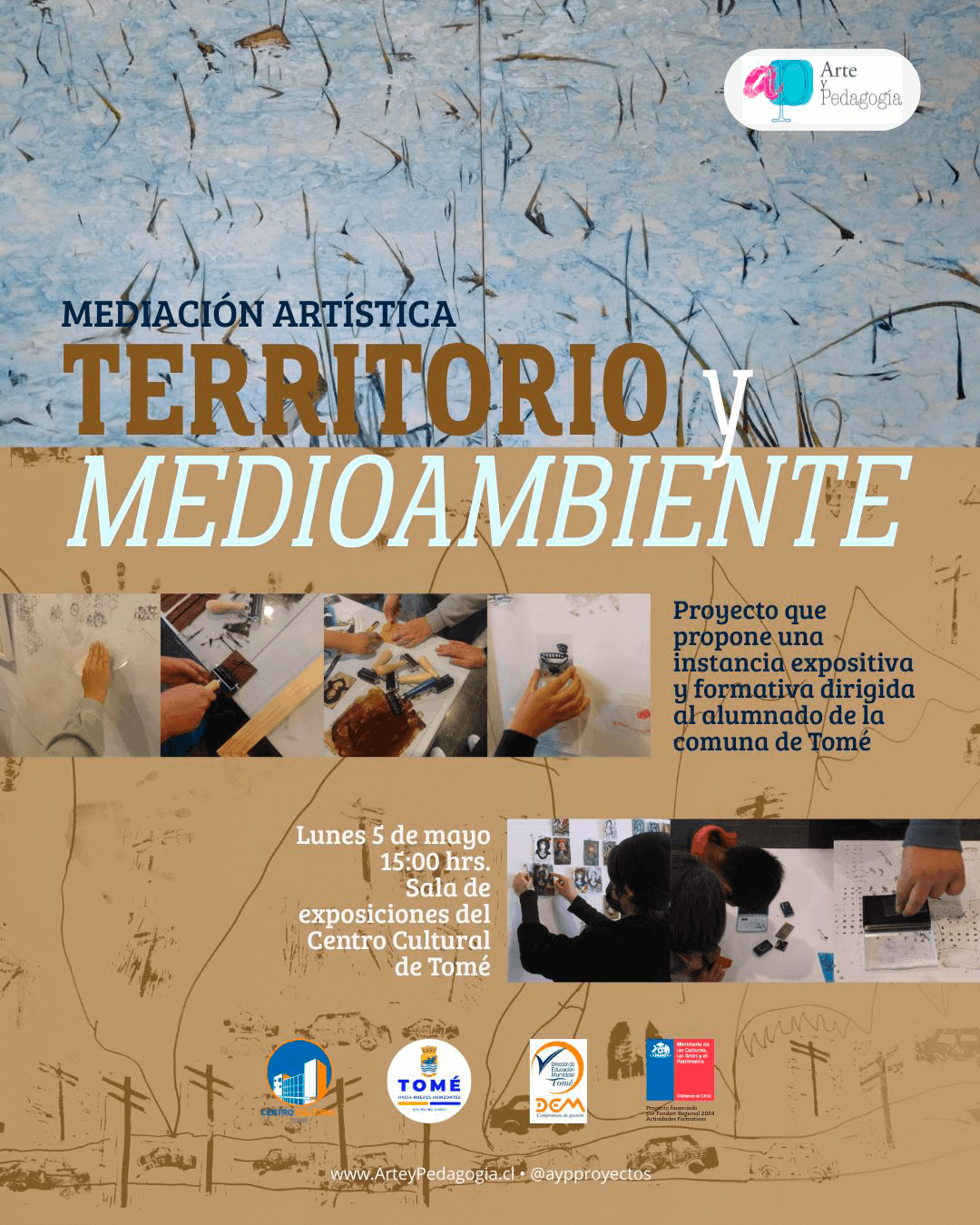 Afiche-territorio-medioambiente Afiche proyecto Territorio y medioambiente